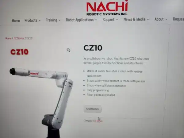 NACHI CZ10 Collaborative Robot - Image 9