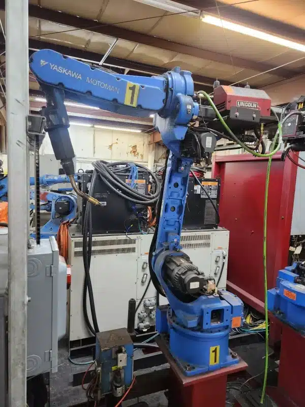 Motoman MA1400/DX100 Robotic Weld SYSTEM (COMPLETE)