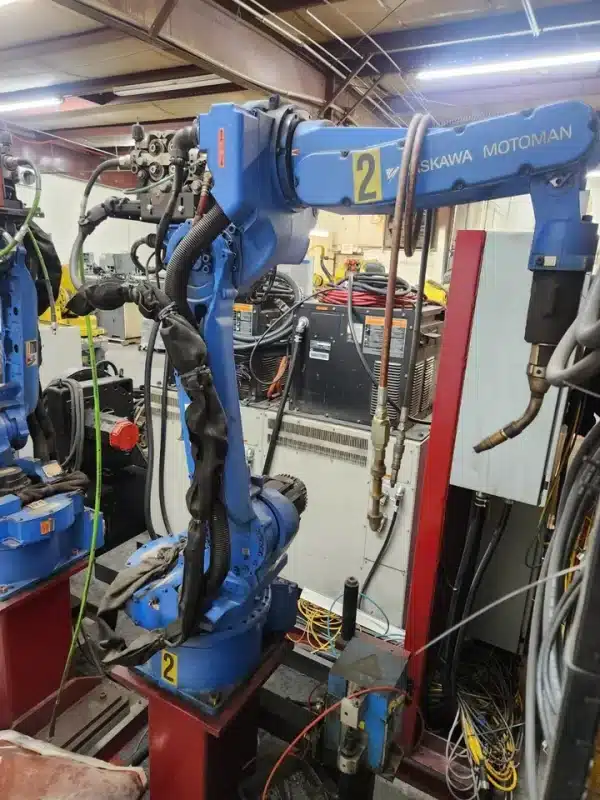 Motoman MA1400/DX100 Robotic Weld SYSTEM (COMPLETE) - Image 2