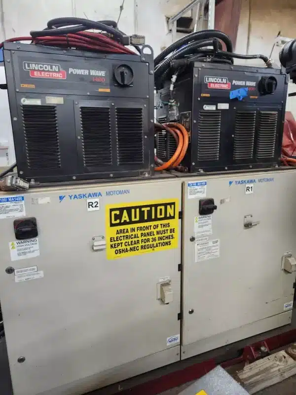 Motoman MA1400/DX100 Robotic Weld SYSTEM (COMPLETE) - Image 6