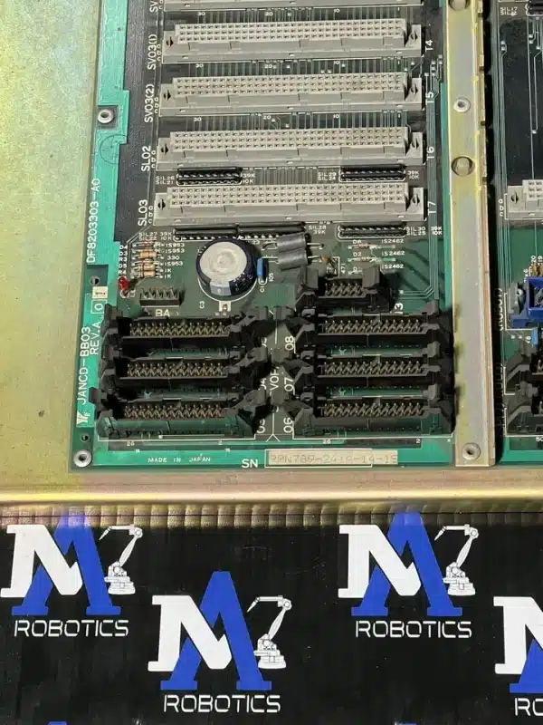 Yaskawa JZNC-RK41 Backplane Assembly With PCB (JANCD-BB03 REV.A) - Image 3