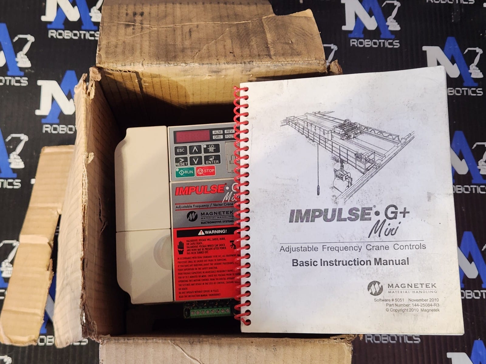 Yaskawa CIMR-VU4A0004BAA Variable Frequency Drive - Image 5