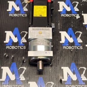 Fanuc A06B-0115-B704#0037 Servo Motor w/gearbox