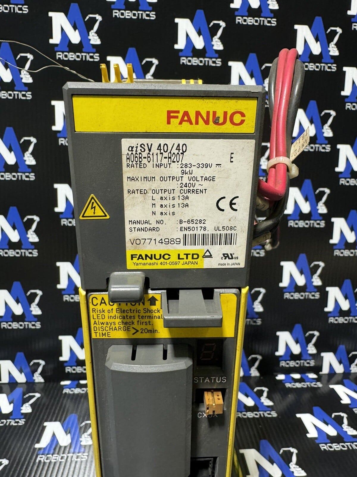 FANUC A06B-6117-H207 9KW Servo Amplifier - Image 4