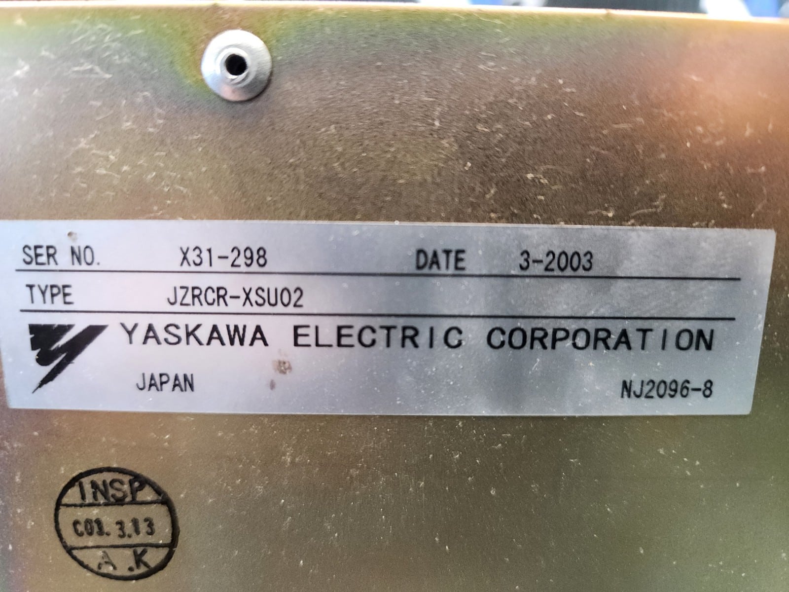 Motoman/Yaskawa JZRCR-XSU02 Servo Control - Image 3