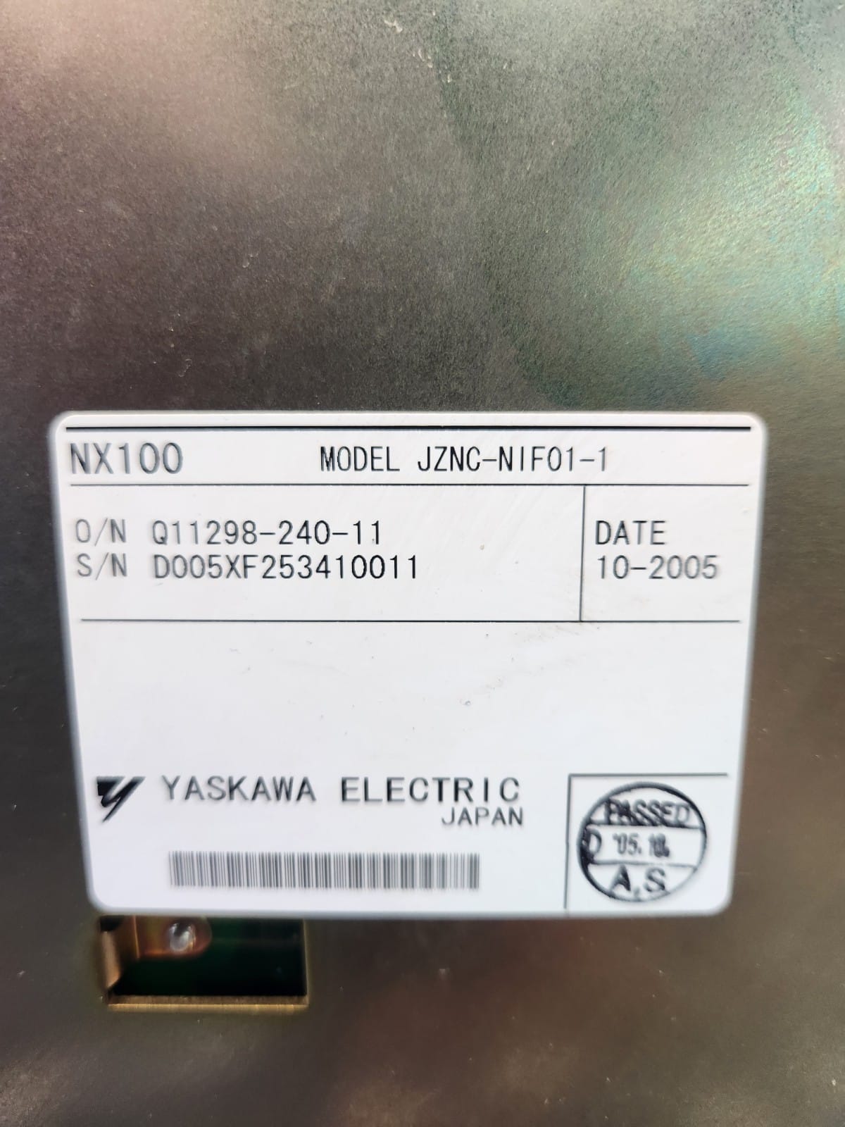 Motoman/Yaskawa JZNC-NIF01-1 Interface Board - Image 5