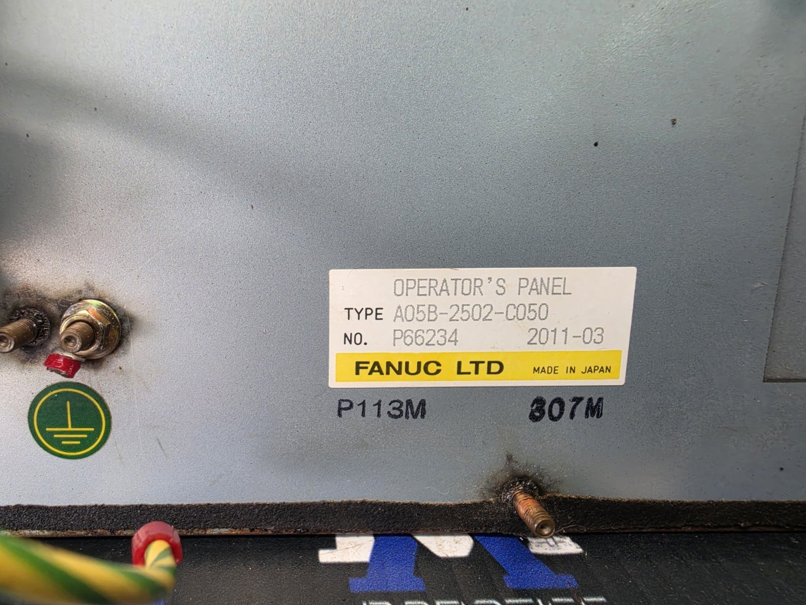 Fanuc A05B-2502-C050 Panel Assy - Image 3