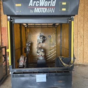 Lot #1 Yaskawa NX100/EA1400N Weld Cell with HMI & PLC
