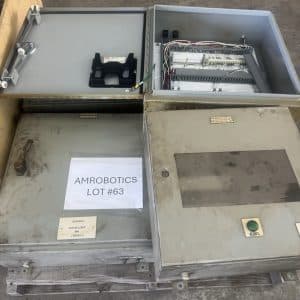 Lot #63 (x6) Hoffman Electrical Enclosures (A24HY24BLP/SPL)